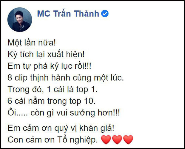 Từ phát ngôn của Trấn Thành, Minh Hằng trên show thực tế, top trending hiện có thực sự quan trọng?-1