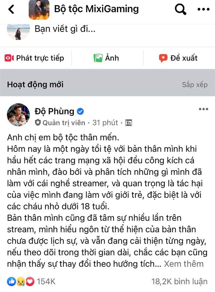 Độ Mixi lên tiếng về việc bị chỉ trích trên sóng truyền hình: Hôm nay là một ngày tồi tệ với bản thân mình-2