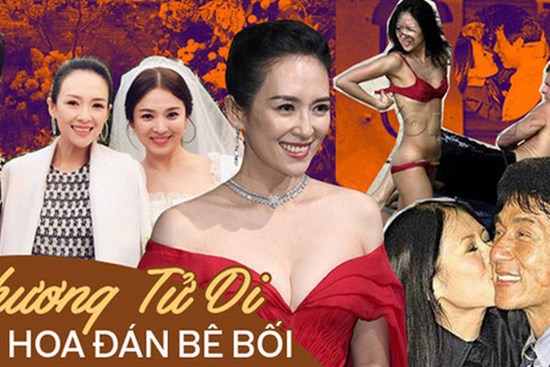 Chương Tử Di: Dâu hụt gia tộc tỷ phú yêu cả 2 bố con Thành Long, bị đánh ghen vì cặp đại gia và bê bối phá hôn lễ Song Song