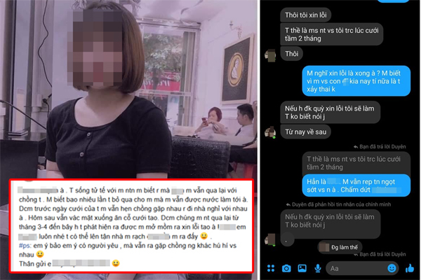 Tiểu tam gái cơ quan mặt dày: Đã cướp chồng người khác còn ăn vạ phải có trách nhiệm, ngang nhiên thách thức chính thất muốn làm gì thì làm-8