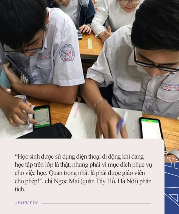 Quy định mới cho phép sử dụng điện thoại trong lớp: Học sinh mừng rơn, phụ huynh chỉ ngay ra điểm mấu chốt khiến trẻ đừng mơ mà xao nhãng học tập-3