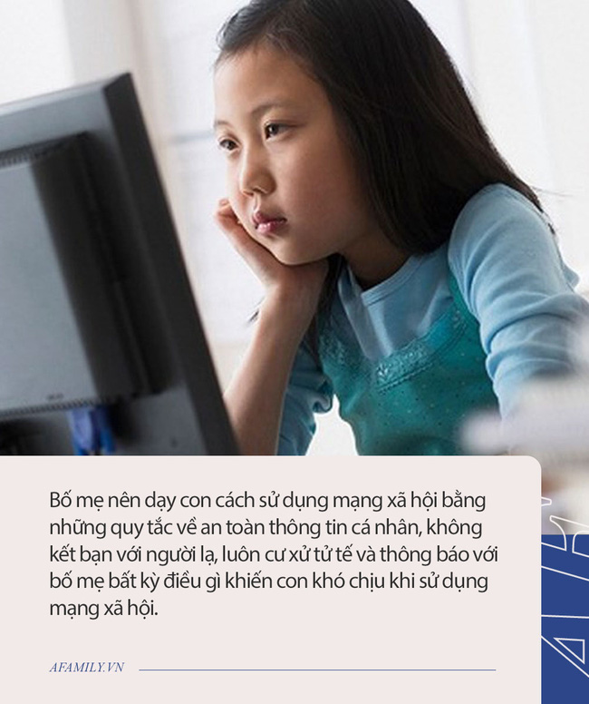 Từ vụ bé gái 11 tuổi mất tích trong đêm: Đừng bỏ qua những lời khuyên dưới đây nếu muốn bảo vệ con khỏi tác hại của mạng xã hội-2