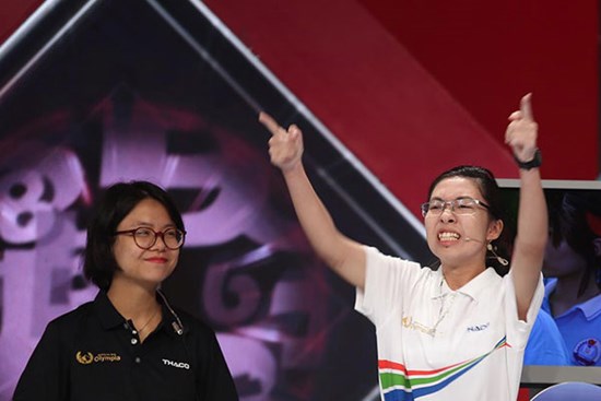 Chân dung nữ Quán quân Olympia năm 2020 với loạt biểu cảm ấn tượng