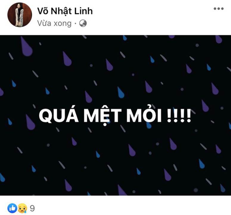 Nửa đêm vợ cầu thủ Văn Đức viết status than quá mệt mỏi rồi lại xoá đi ngay lập tức-1