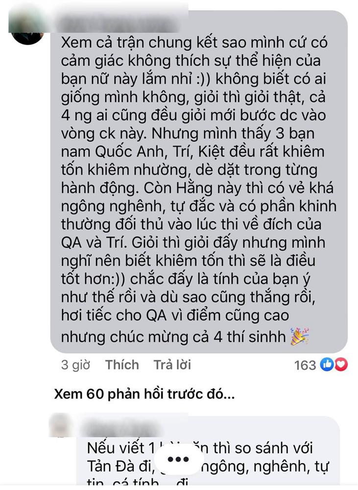 Tranh cãi dữ dội về thái độ của quán quân Olympia ở trận chung kết: Thể hiện hơi lố, ngông nghênh quá thành vô duyên-7