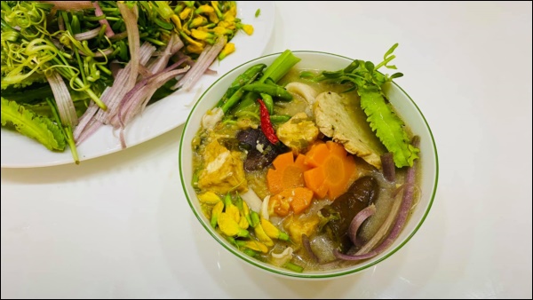 Mê đặc sản miền Tây, học ngay MC Đại Nghĩa cách làm bún mắm chay ngon và thanh đạm-3