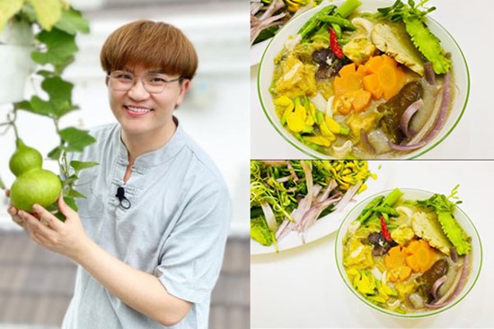 Mê đặc sản miền Tây, học ngay MC Đại Nghĩa cách làm bún mắm chay ngon và thanh đạm