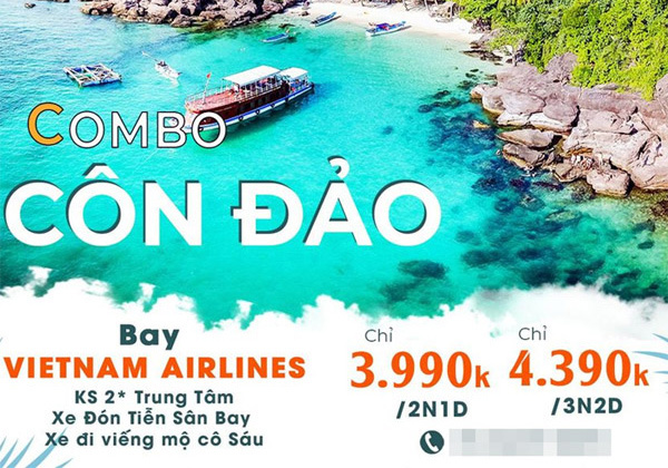 Đua giảm giá vé bay đi Côn Đảo: Rẻ, dễ mua chưa từng có-2