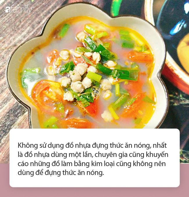 Từ câu chuyện dùng tô nhựa đựng canh nóng trong ngày đầu ra mắt nhà người yêu, chuyên gia chỉ ra thói quen ăn uống phải từ bỏ ngay của người Việt-3