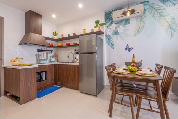 Thời Covid, cải tạo chung cư 43m2 thành homestay đẹp lung linh như trong phim với chi phí siêu tiết kiệm-7
