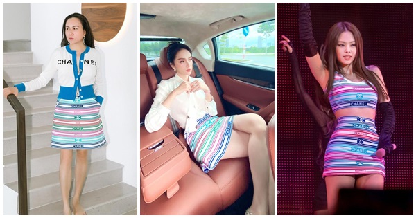 Hương Giang vượt mặt Phượng Chanel, thậm chí là cả Jennie Black Pink khi đụng hàng-7