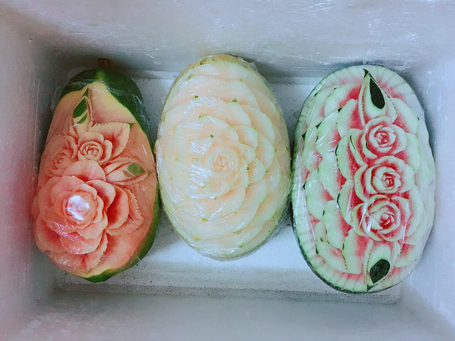 Nghề trang điểm cỗ Trung thu hút khách cận Rằm tháng Tám-3