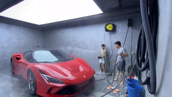 Dạy con như Cường Đô la: Cậu cả Subeo được sống giàu có chuẩn rich kid vẫn rửa xe ô tô cho bố, nhiều người phải ố á thán phục-5