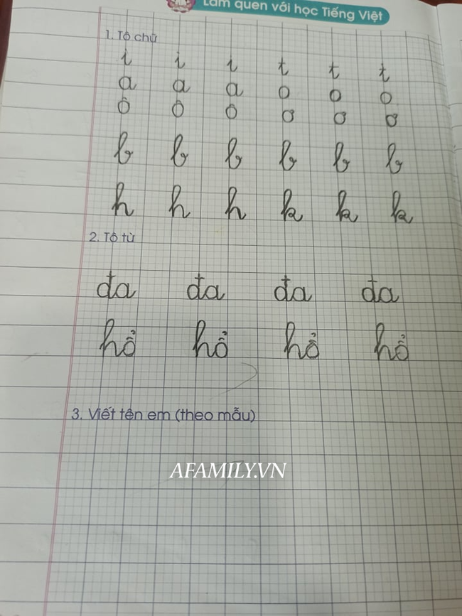 Con vào lớp 1: Học đến 11 rưỡi đêm, tay cầm bút viết run run vẫn vật lộn với bài tập về nhà, tôi có nên thừa nhận mình thất bại?-2