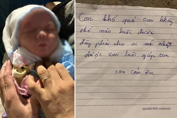 Hà Nội: Bé trai sơ sinh bị bỏ rơi trong túi nilon dưới góc cây ven đường giữa trời mưa lớn mưa lớn-2