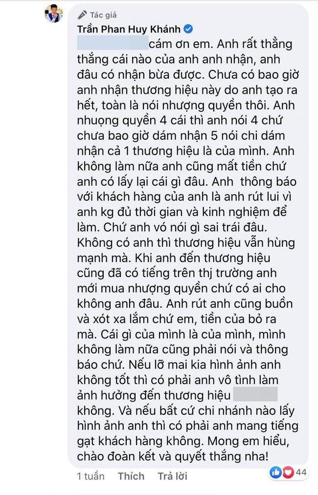 Nghi vấn vợ chồng Tuấn Hưng và diễn viên Huy Khánh đá xéo” nhau sau khi hợp tác làm ăn thua lỗ cả trăm triệu đồng?-5
