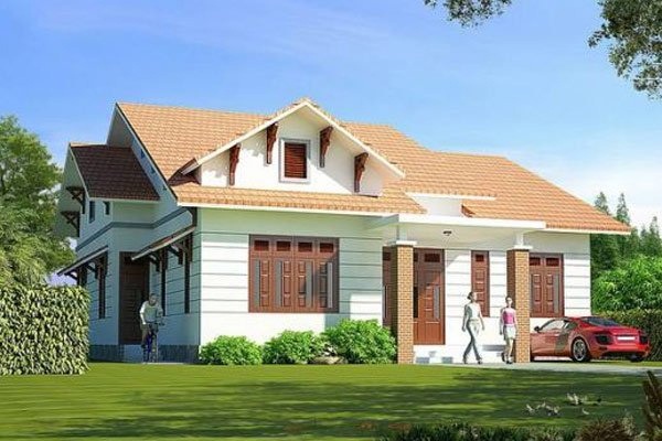 Những mẫu nhà mái thái cấp 4 đẹp, được xây dựng nhiều nhất mọi thời đại-10