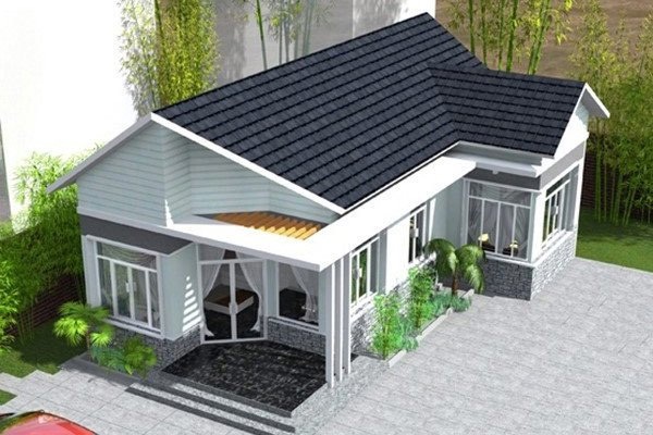 Những mẫu nhà mái thái cấp 4 đẹp, được xây dựng nhiều nhất mọi thời đại-12