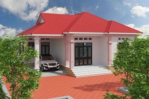 Những mẫu nhà mái thái cấp 4 đẹp, được xây dựng nhiều nhất mọi thời đại-5