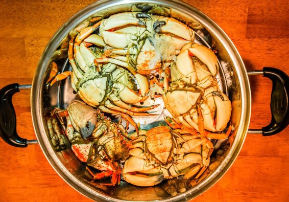 Hấp cua dùng nước nóng hay lạnh, nếu làm sai cua sẽ tanh và không ngon-2