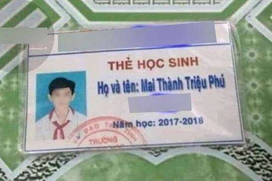 Nam sinh nổi rần rần từ ảnh thẻ, bất ngờ ở cái tên đọc đã thấy tương lai giàu có