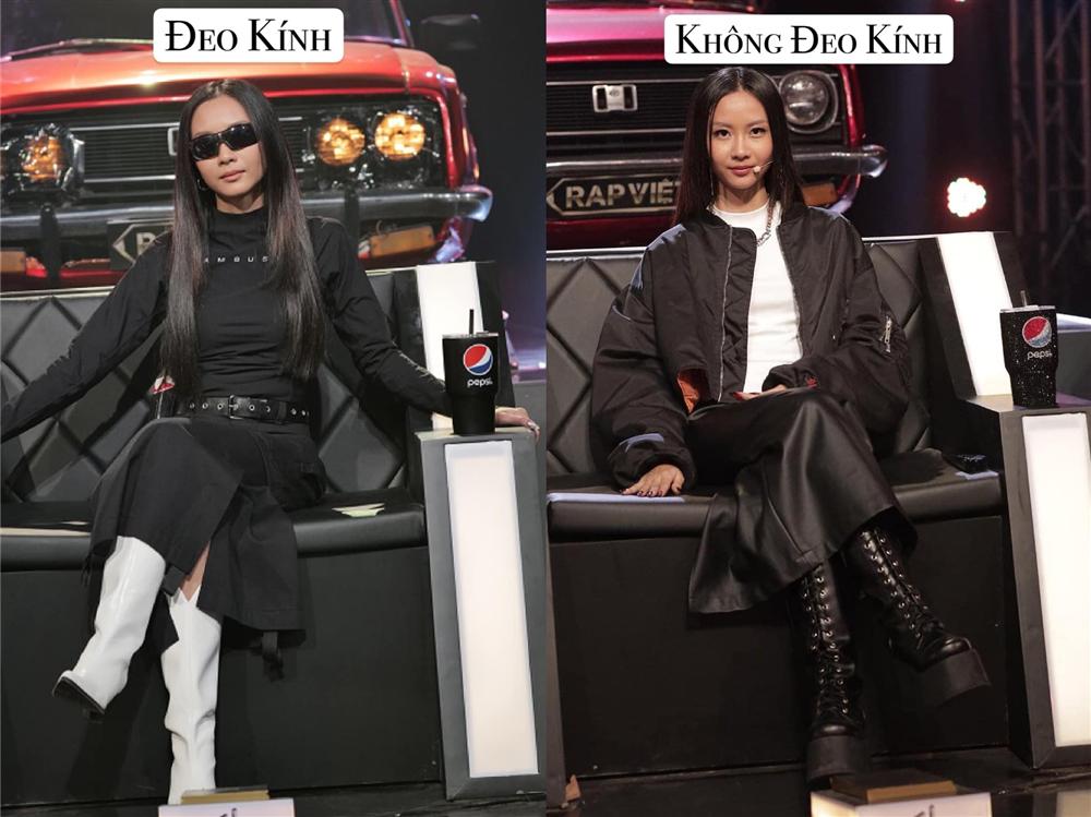 Đẳng cấp Suboi: Chỉ cần diện đồ đen - trắng vẫn lấn át dàn cánh đàn ông Rap Việt-2