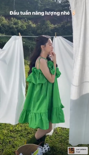 Vừa hẹn hò với Matt Liu, Hương Giang đã đụng ngay váy giấu bụng bầu của Hà Hồ-3