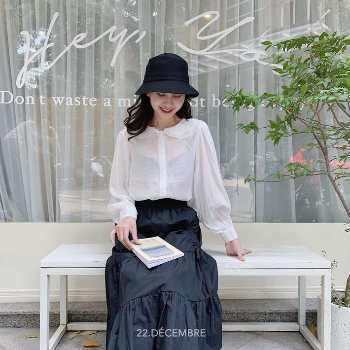 6 kiểu áo blouse đáng sắm thu này, diện lên cô gái nào cũng có thêm vài phần chanh sả”-11