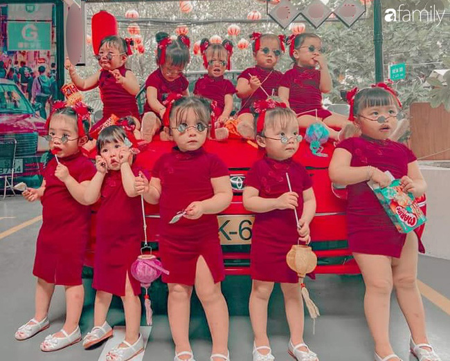 Biệt đội nhà đông con ở Sài Gòn đi đâu cũng rực rỡ, xuất hiện chỗ nào là gây náo loạn chỗ đó-1