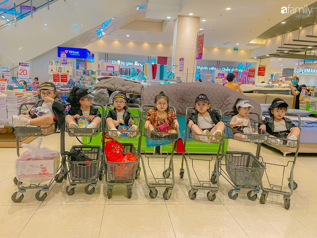 Biệt đội nhà đông con ở Sài Gòn đi đâu cũng rực rỡ, xuất hiện chỗ nào là gây náo loạn chỗ đó-9