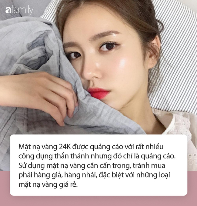 Sự thật về những chiếc mặt nạ vàng 24K đang được chị em săn lùng: Công dụng có thực sự thần thánh như nhiều người đồn thổi?-3