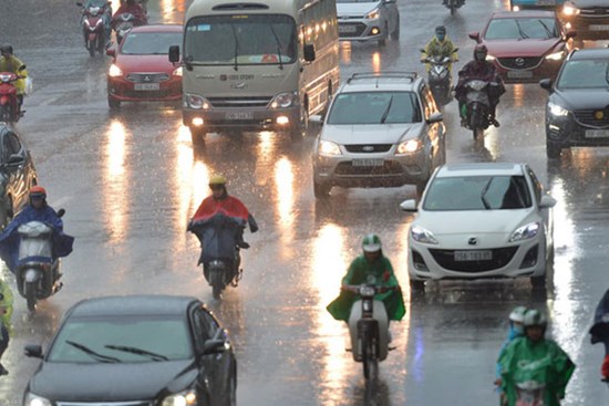 Từ chiều 26 đến 28/9, Bắc Bộ có mưa rào và dông