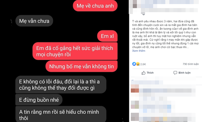 Bị gia đình ép hủy hôn vì phát hiện bí mật động trời của mẹ chồng trước ngày cưới, cô gái đăng đàn tâm sự: Mọi chuyện đang mất kiểm soát-1