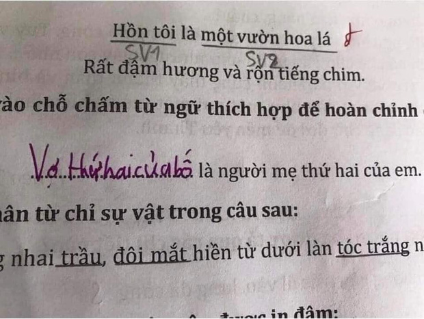 Học sinh lớp 1 điền thành ngữ đến cô giáo cũng không ngờ lầy đến thế, câu cuối còn được khen hay hơn cả bản gốc-2