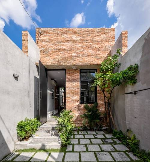 Nhà ống không phòng khách cực dị của vợ chồng trẻ ở Đồng Nai-1