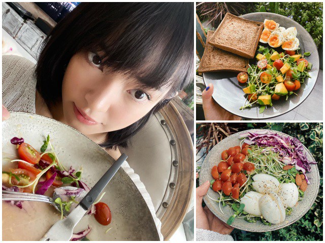 Nghiện salad, cắt bỏ thịt: cách giảm cân an toàn để Châu Bùi xuống liền 3kg chỉ sau 9 ngày-3