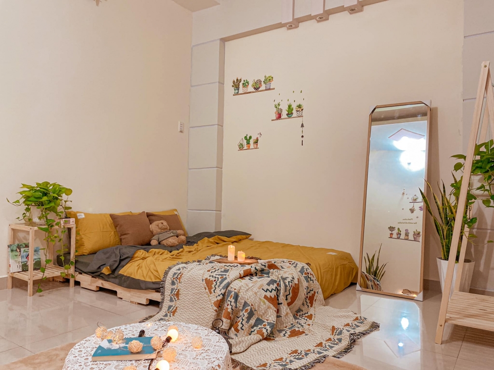 Giữ nguyên cấu trúc nhà, cô gái trẻ decor phòng với phong cách Hàn Quốc nhẹ nhàng-3