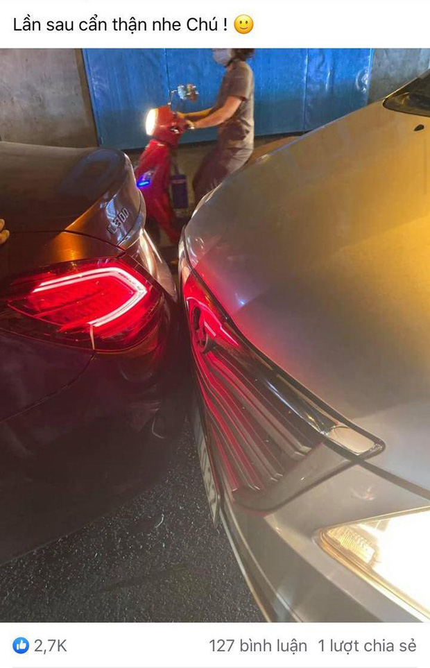 TiTi bị cướp tấn công và lợi dụng sơ hở bẻ kính xế hộp giữa đường, tiếp tục gặp tai nạn xe ngay buổi tối cùng ngày-2