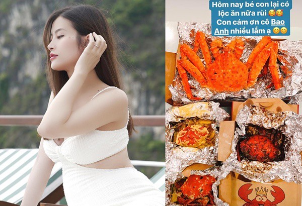 Mỹ nhân Việt bồi bổ con trong bụng: Em gái Trấn Thành ăn thịt 20 triệu, Hà Hồ mới sang-2