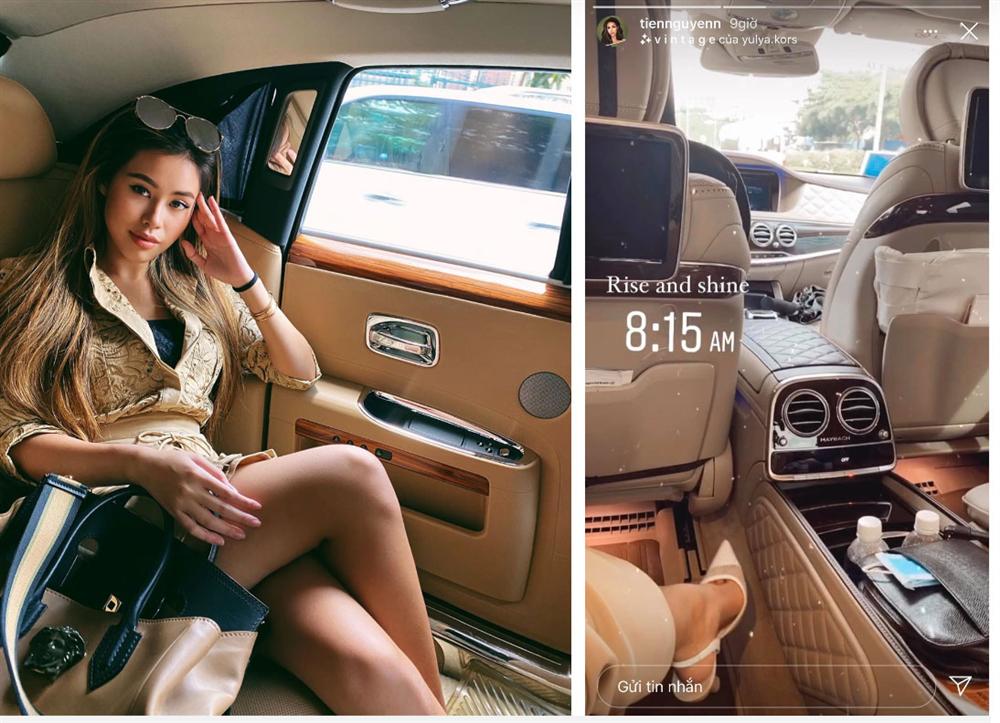 Cận cảnh bên trong chiếc xế hộp rich kid Tiên Nguyễn vẫn dùng để đi lại, từ nội thất đến màu sắc đều sang chảnh ngút ngàn-1