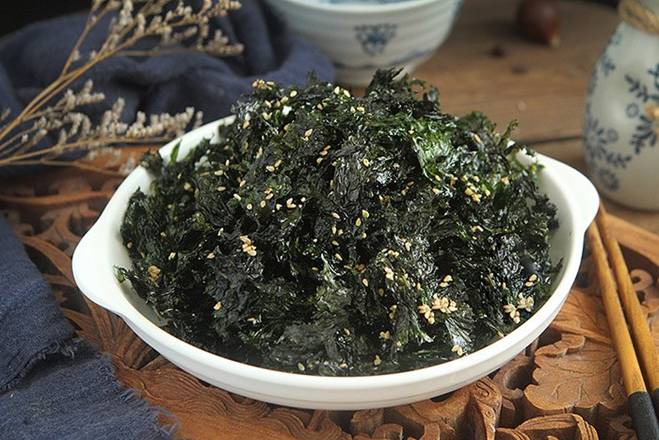 Đừng nấu canh nữa, làm rong biển rang muối mè giòn tan để ăn chơi cũng đã miệng-8