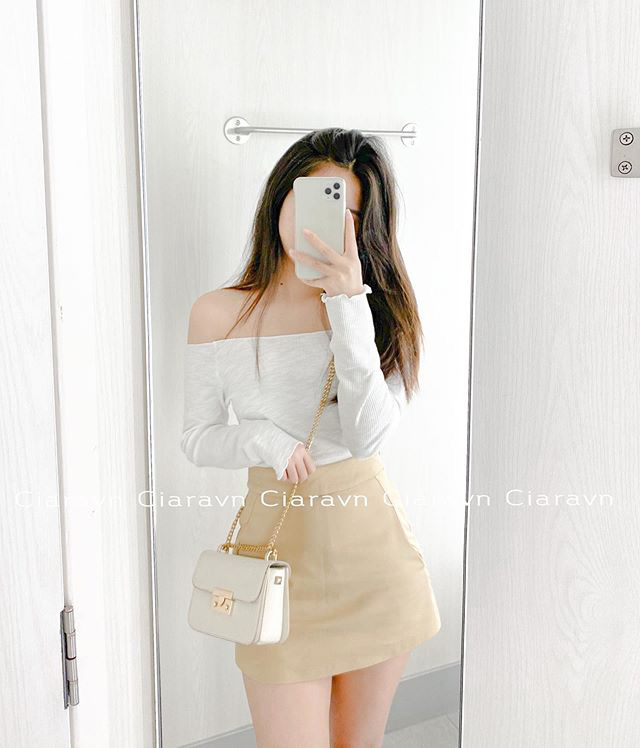 Áo trễ vai vẫn hot hòn họt, sắm 9 mẫu này đi chơi Trung thu thì chuẩn khỏi chỉnh-4