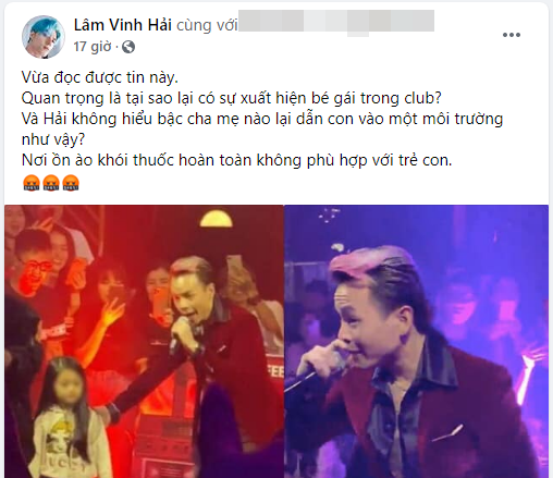 Lâm Vinh Hải lên án việc cho trẻ em vào quán bar nhưng lại bị đào mộ chuyện vô tâm với con gái mình, bất ngờ Ngọc Trinh lại bị nhắc tên-1