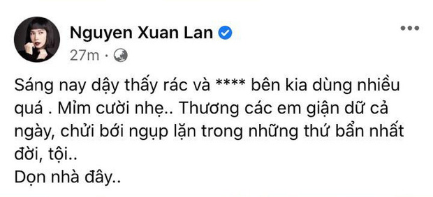 Xuân Lan có động thái mới nhất sau gần 3 ngày bị phía Trọng Hưng tấn công trên mạng xã hội-2