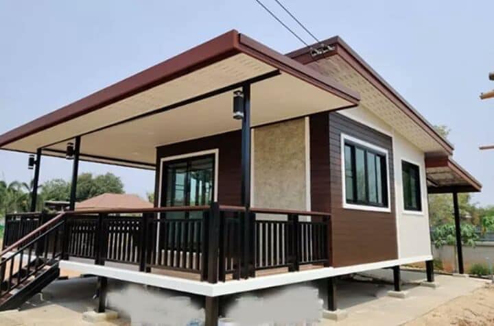 Những căn nhà có chi phí xây dựng chỉ từ 50 triệu đồng vẫn đẹp long lanh-2