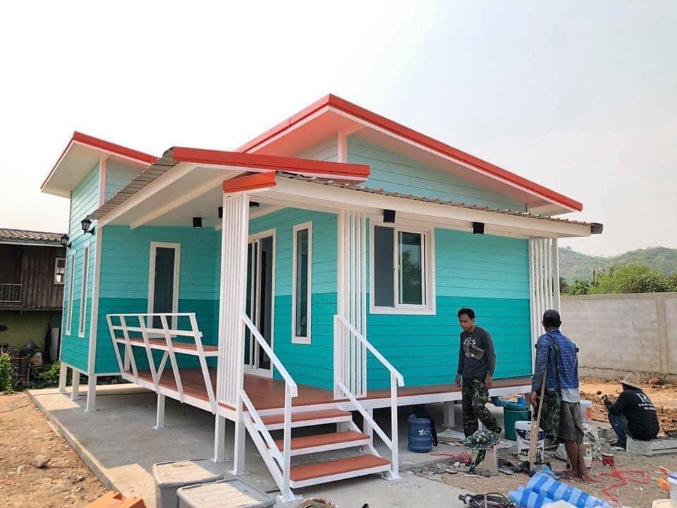 Những căn nhà có chi phí xây dựng chỉ từ 50 triệu đồng vẫn đẹp long lanh-3