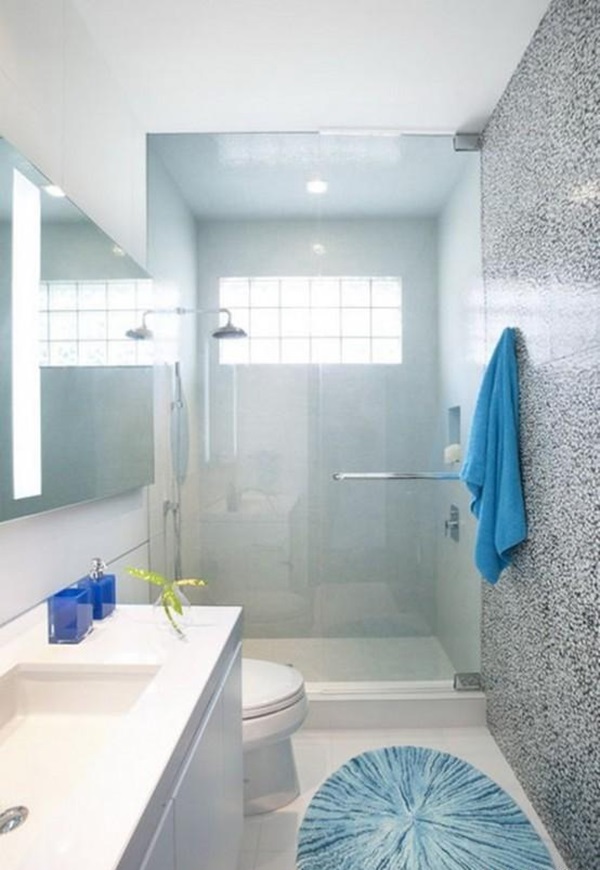 Cách trang trí phòng tắm nhỏ siêu tiết kiệm diện tích lại đẹp sang chảnh từng centimet-7