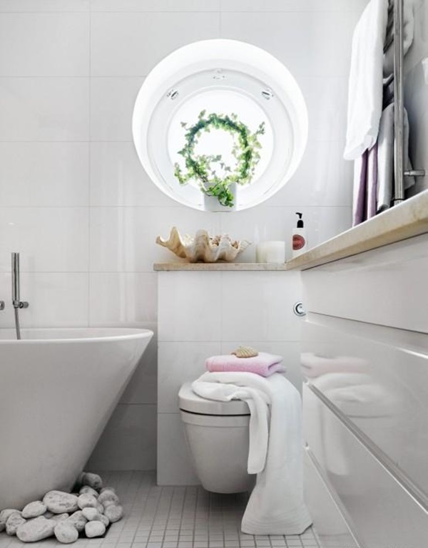 Cách trang trí phòng tắm nhỏ siêu tiết kiệm diện tích lại đẹp sang chảnh từng centimet-4