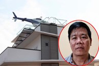 Trùm cá độ bóng đá nghìn tỷ trưng máy bay trực thăng mô hình trên nóc nhà ở Hải Dương