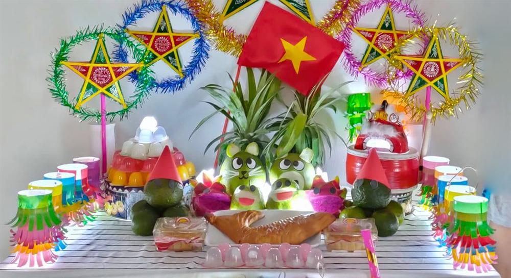 Những mâm cỗ trông trăng đẹp mắt và sáng tạo khiến trẻ em mê tít, người lớn nhìn thôi cũng phấn chấn vui lây-8